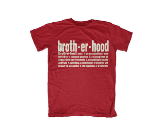 “Brotherhood” T-shirt from Define Me Greek